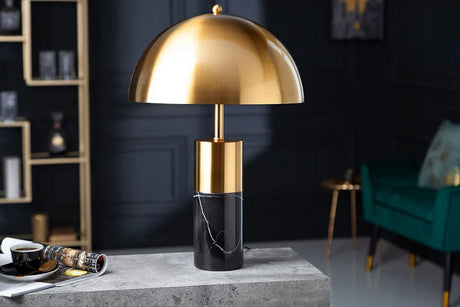 LAMPA BURLESQUE ZŁOTA / CZARNA / 41319 / INVICTA INTERIOR