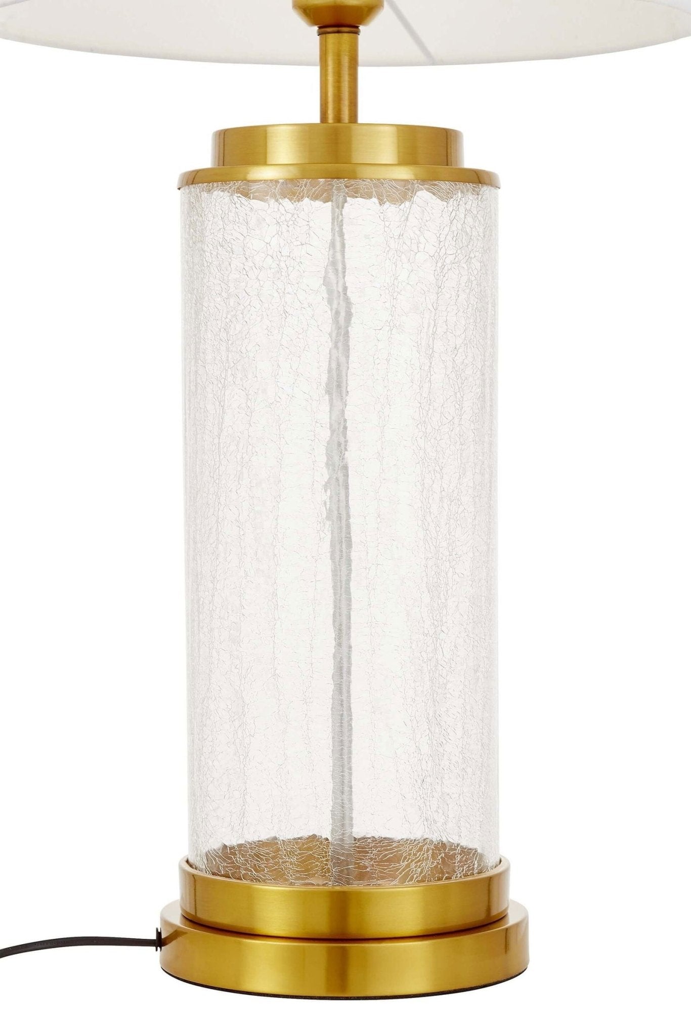 LAMPA NOCNA GLAMOUR BIAŁO - MOSIĘŻNA POSITANO