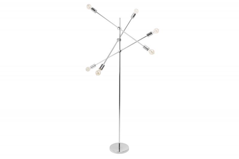 LAMPA PODŁOGOWA VARIATION SREBRNA / 40777 / INVICTA INTERIOR