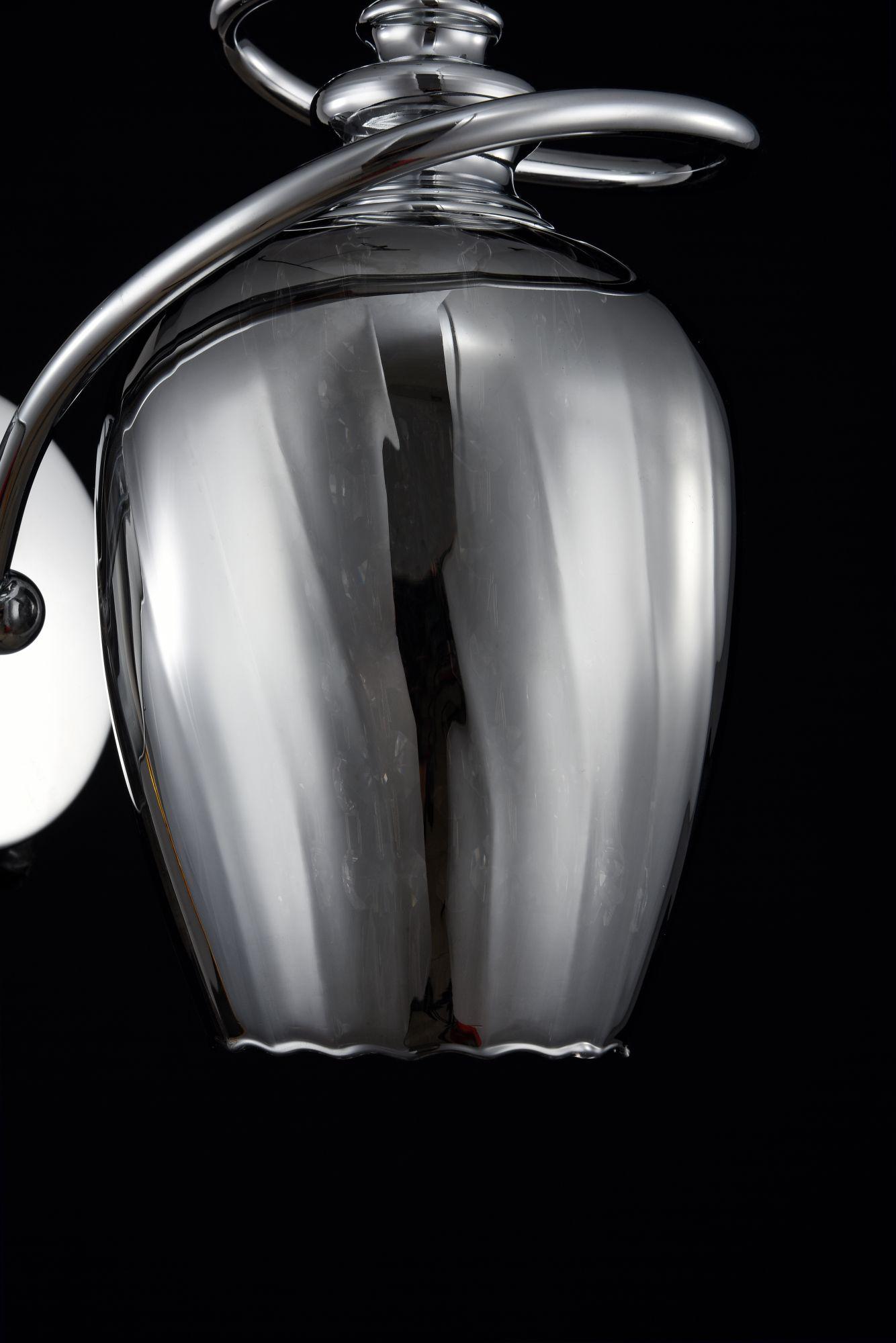 LAMPA ŚCIENNA / KINKIET BLUES SZARY / MY
