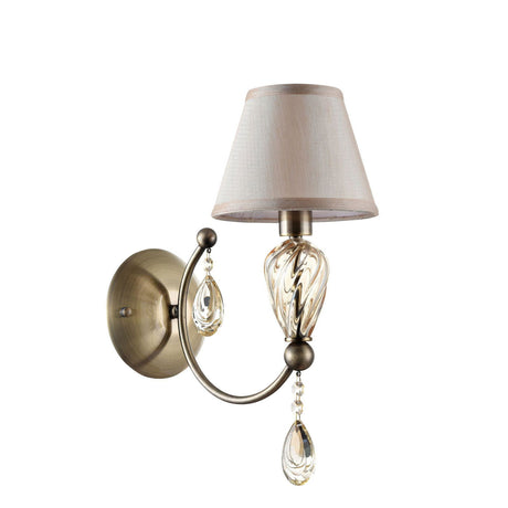 LAMPA ŚCIENNA / KINKIET KRYSZTAŁOWY MURANO / MY
