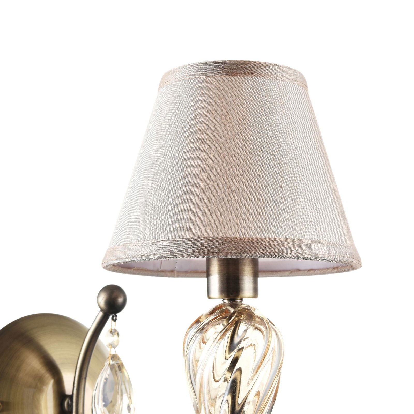 LAMPA ŚCIENNA / KINKIET KRYSZTAŁOWY MURANO / MY