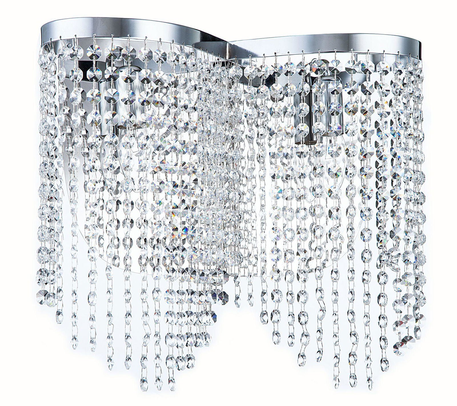 LAMPA ŚCIENNA / KINKIET KRYSZTAŁOWY TOILS CH / MY