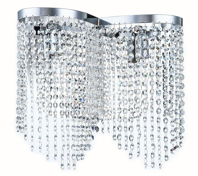 LAMPA ŚCIENNA / KINKIET KRYSZTAŁOWY TOILS CH / MY