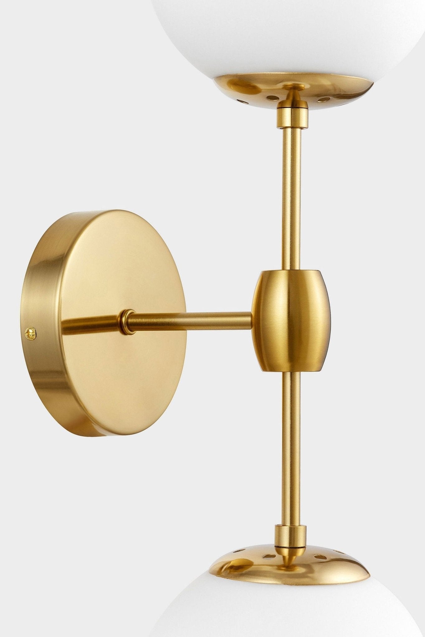 LAMPA ŚCIENNA KINKIET LOFTOWY MOSIĘŻNO - BIAŁY ZODIAK W2