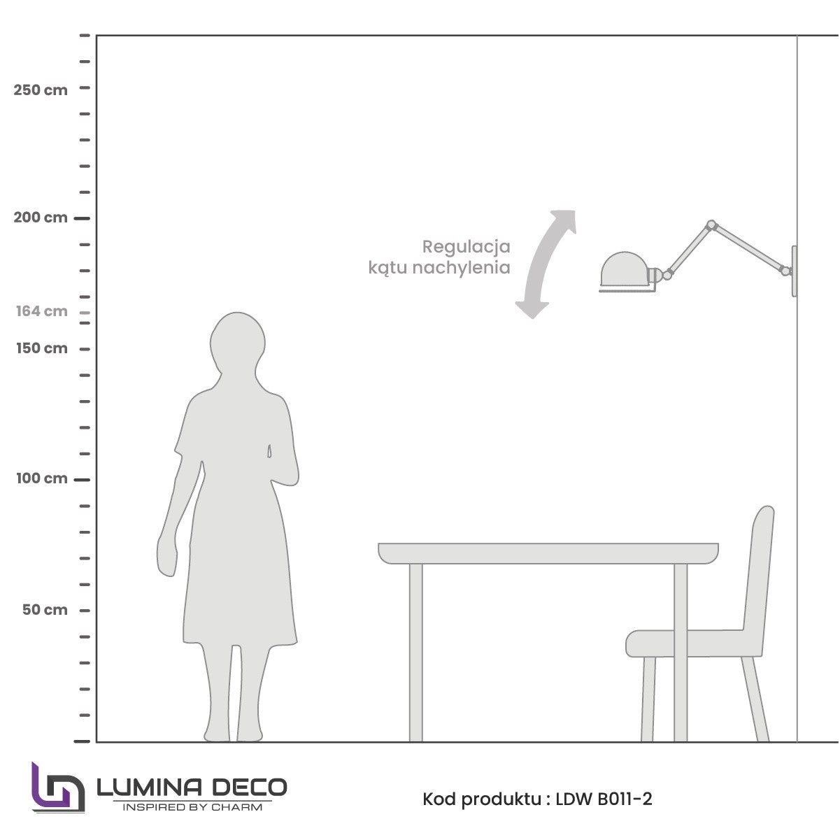 LAMPA ŚCIENNA KINKIET LOFTOWY MOSIĘŻNY GLUM W2