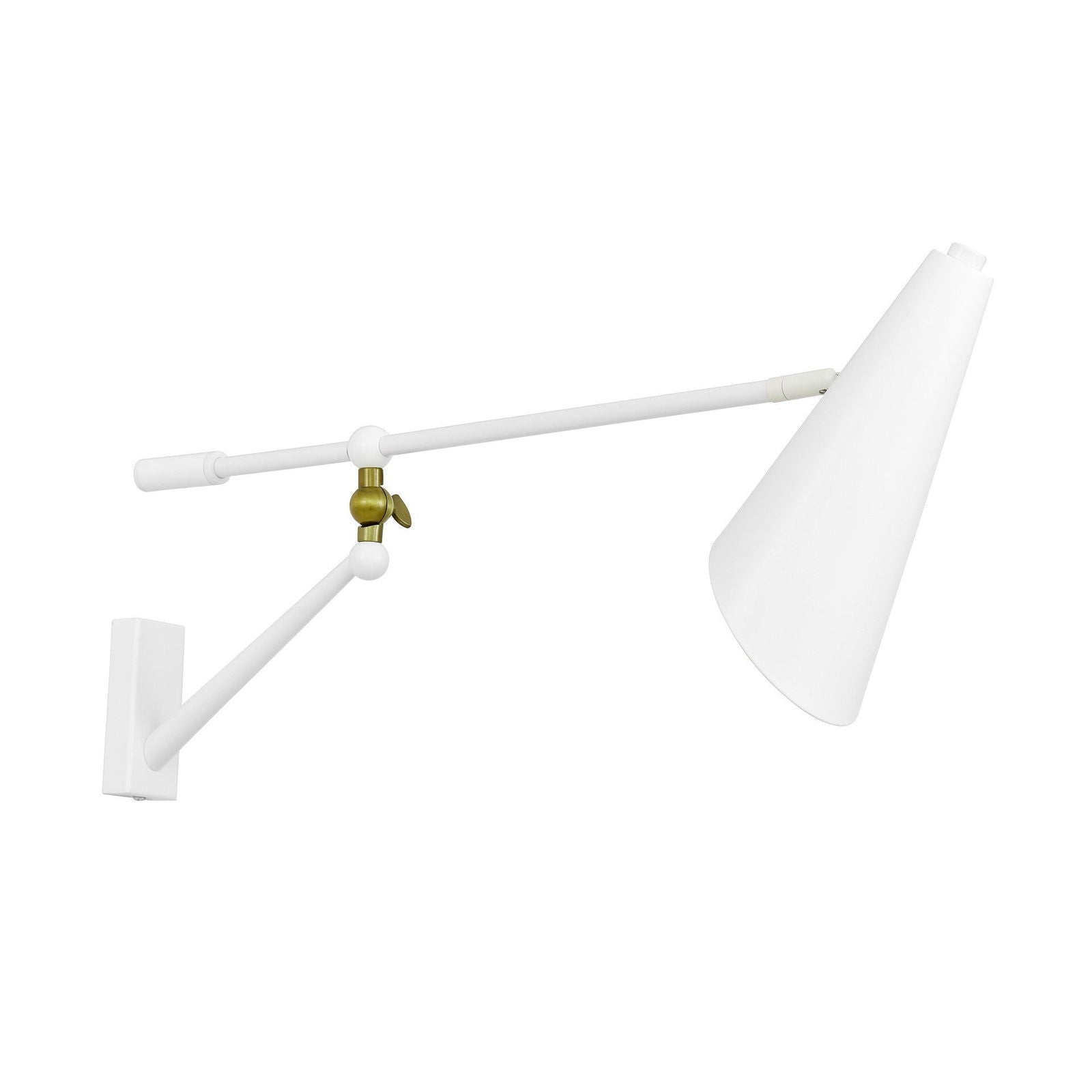 LAMPA ŚCIENNA KINKIET NOWOCZESNY BIAŁA RUNA