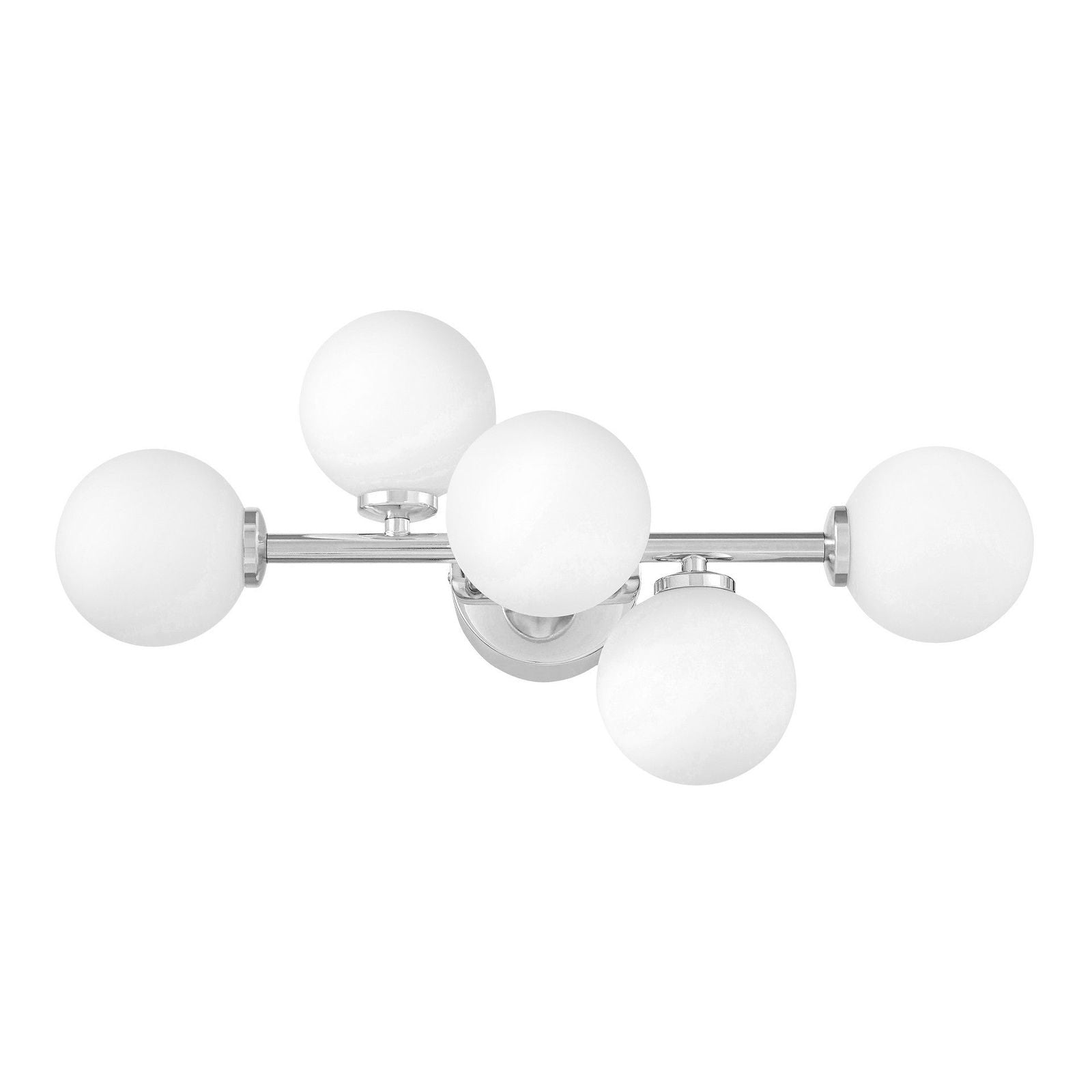 LAMPA ŚCIENNA KINKIET NOWOCZESNY CHROMOWANY MARSIADA W5