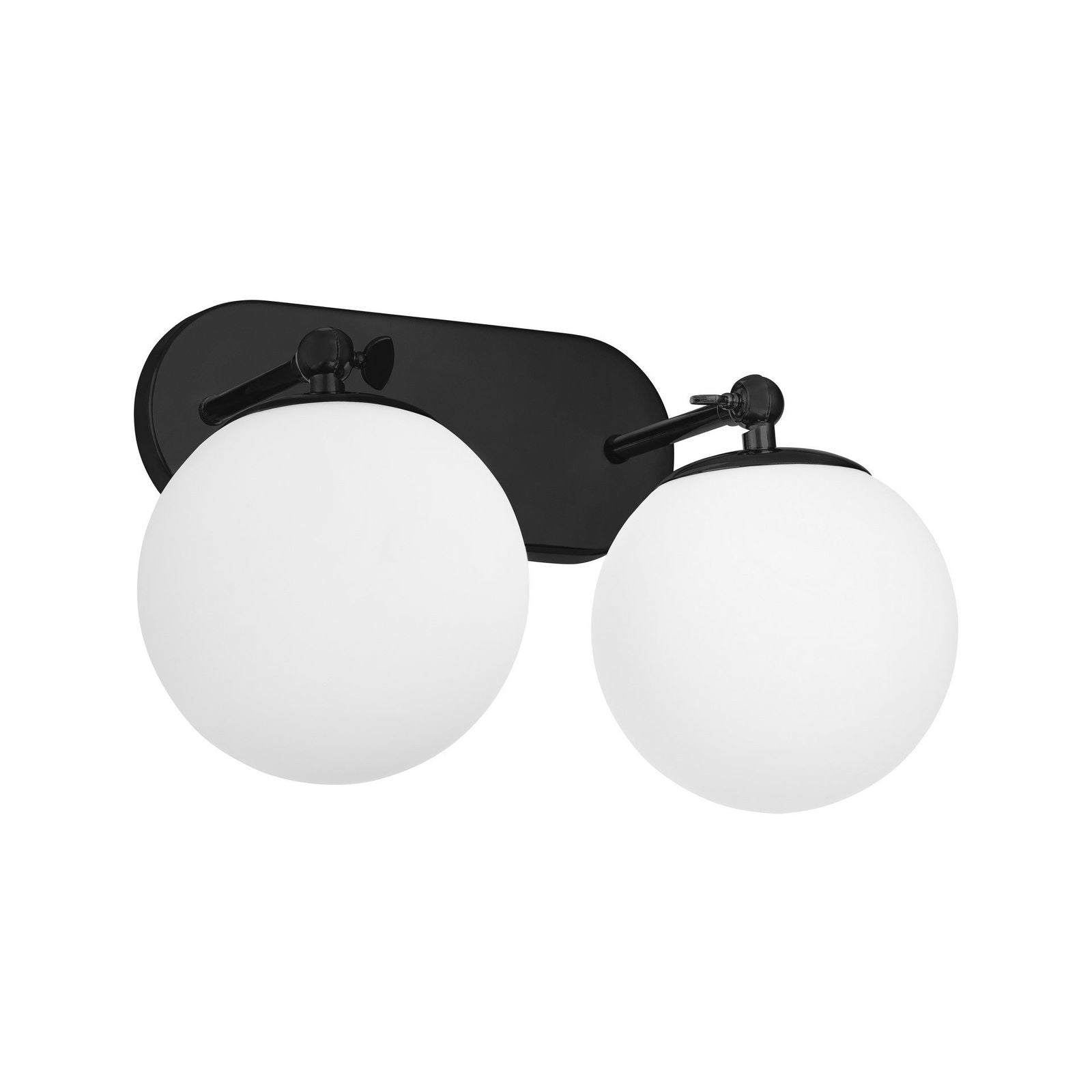 LAMPA ŚCIENNA KINKIET NOWOCZESNY CZARNY FREDICA W2