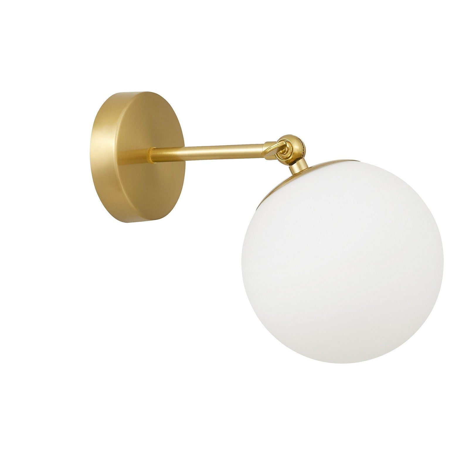 LAMPA ŚCIENNA KINKIET NOWOCZESNY MOSIĘŻNY FREDICA W1