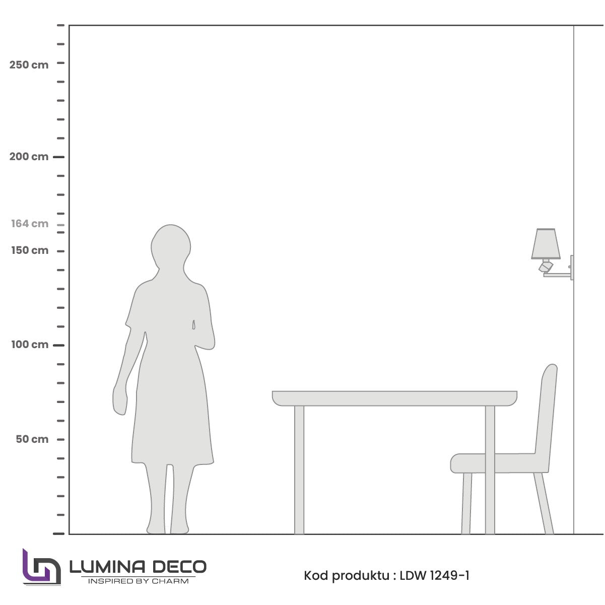 LAMPA ŚCIENNA KINKIET ZŁOTO-BIAŁY MONTERO W1