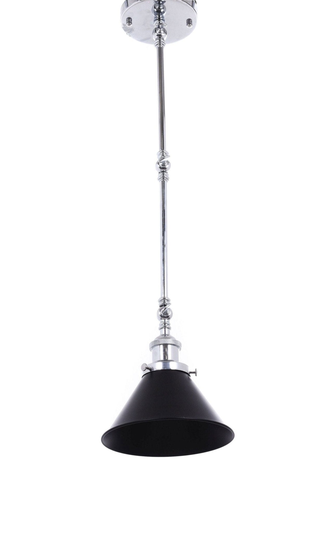 LAMPA ŚCIENNA LOFTOWA CHROMOWANA DERI W2