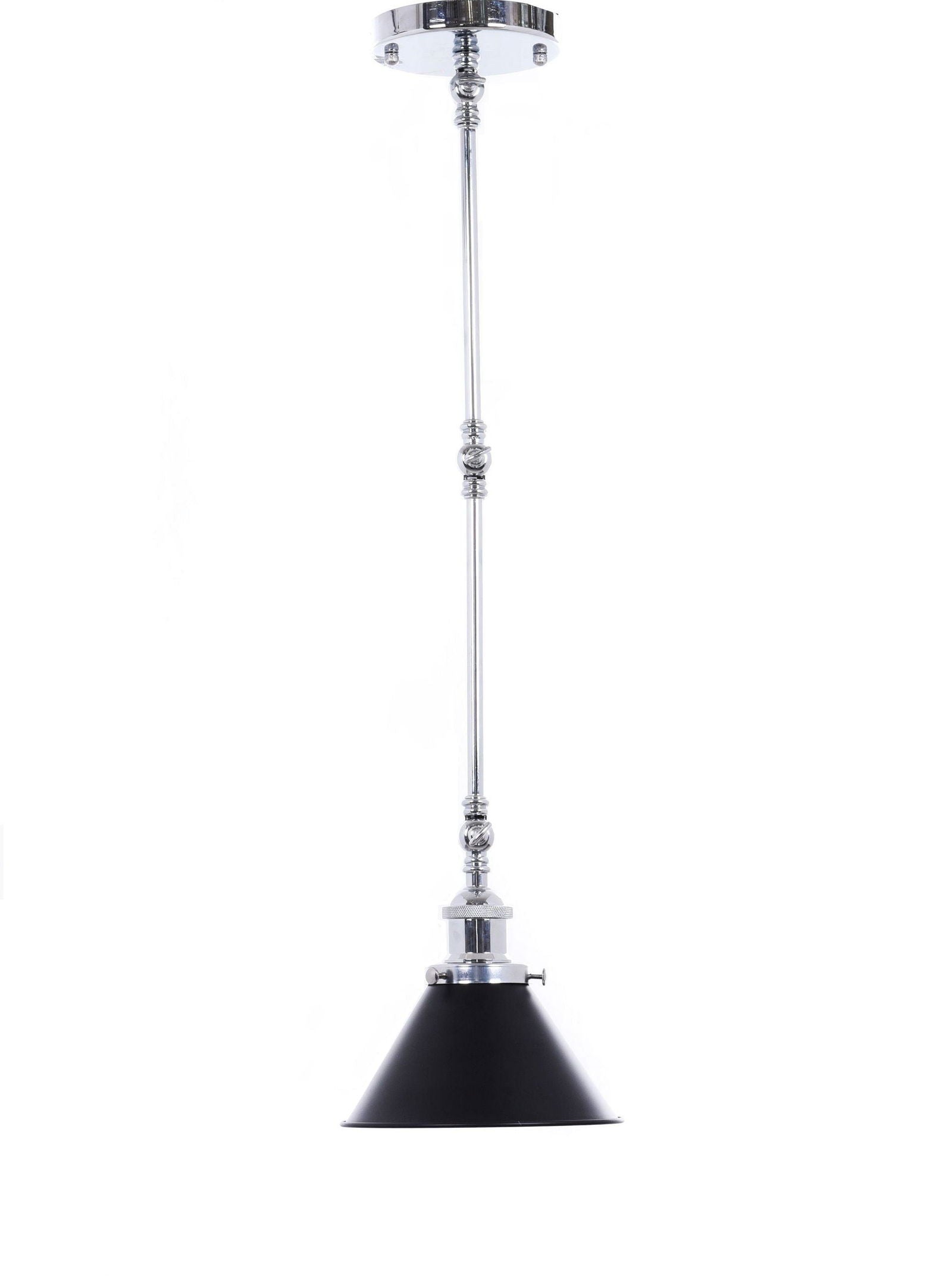 LAMPA ŚCIENNA LOFTOWA CHROMOWANA DERI W2