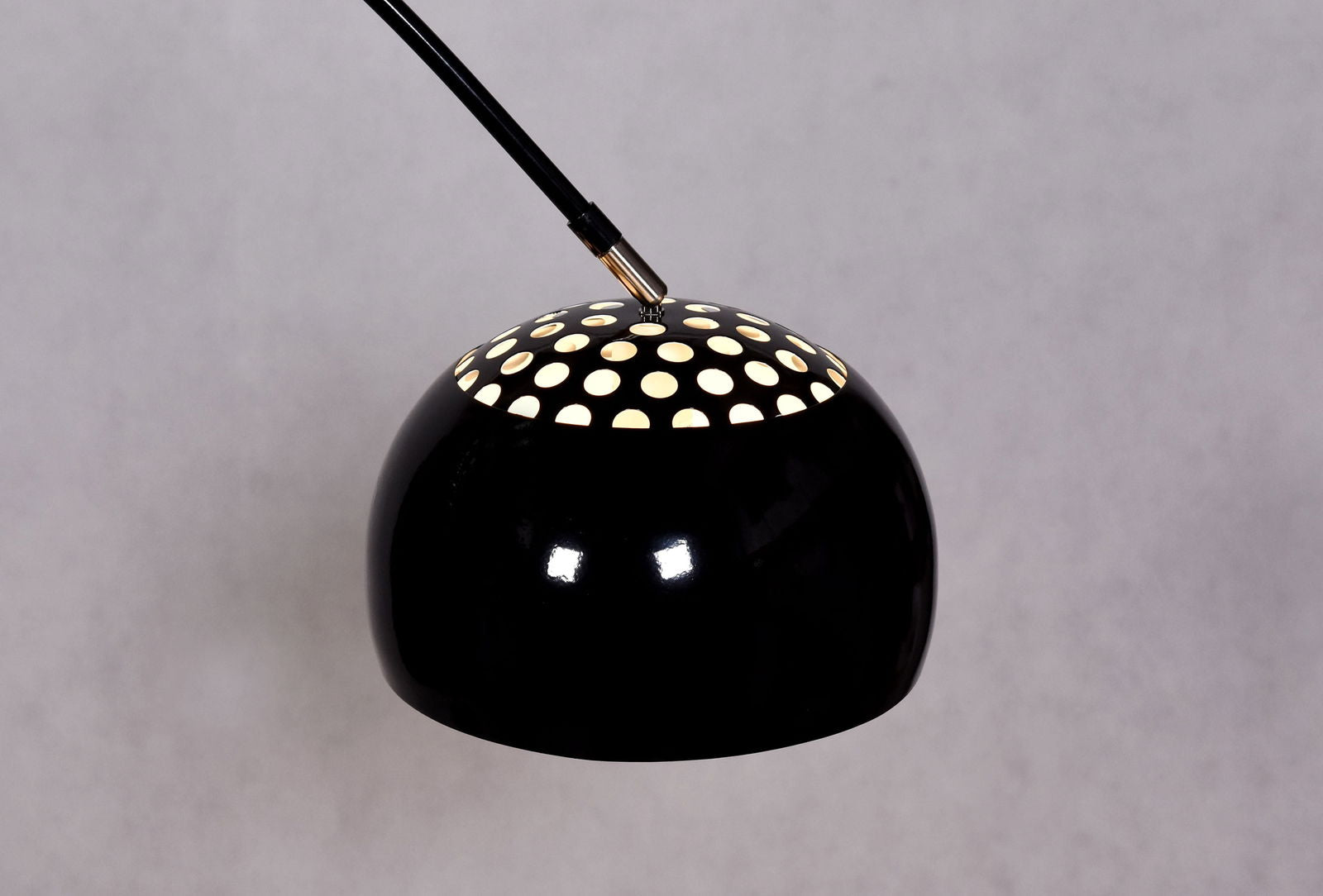 LAMPA STOJĄCA PODŁOGOWA CZARNA AZURRO B1