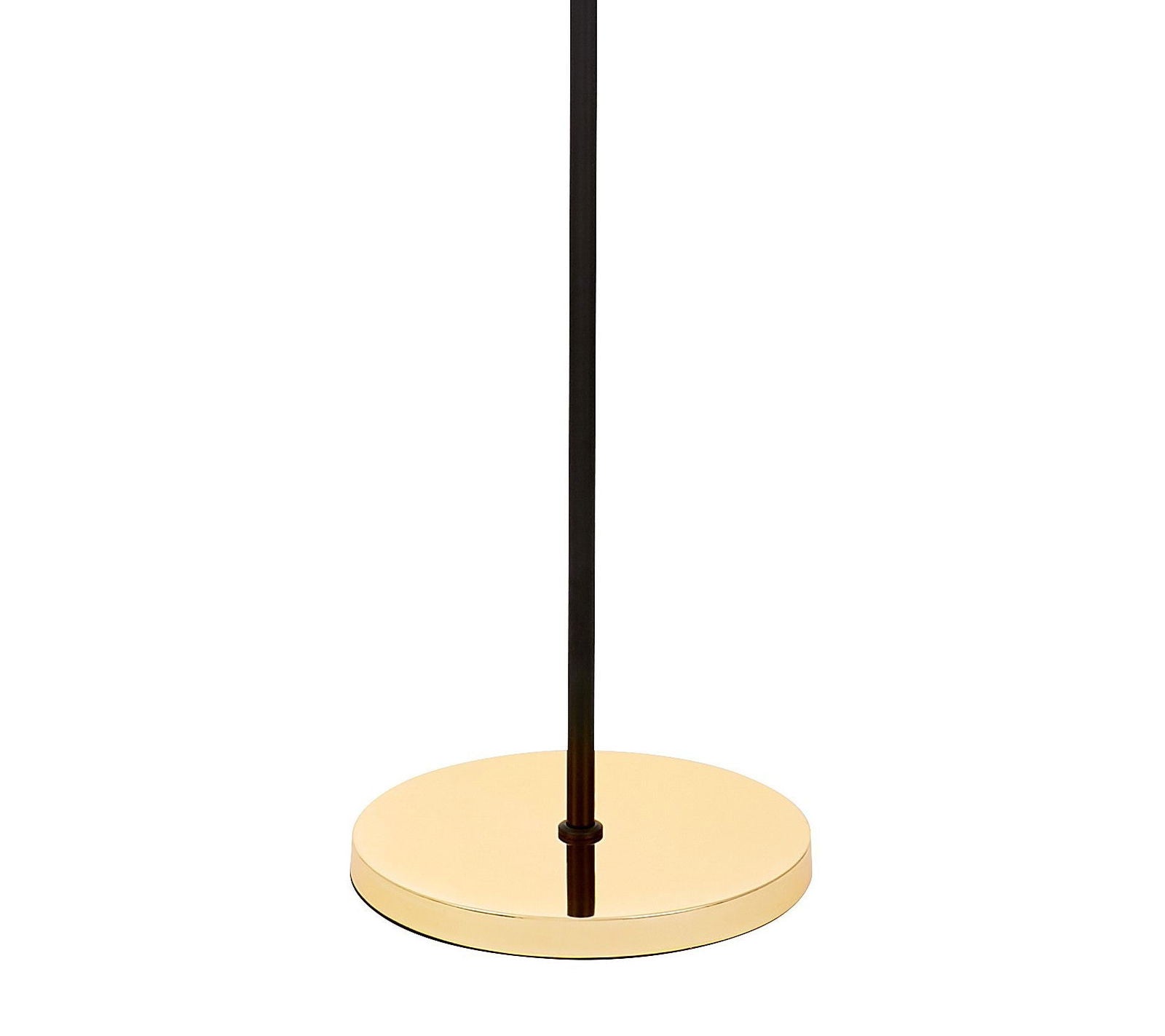 LAMPA STOJĄCA PODŁOGOWA CZARNO-ZŁOTA PETRICA W9