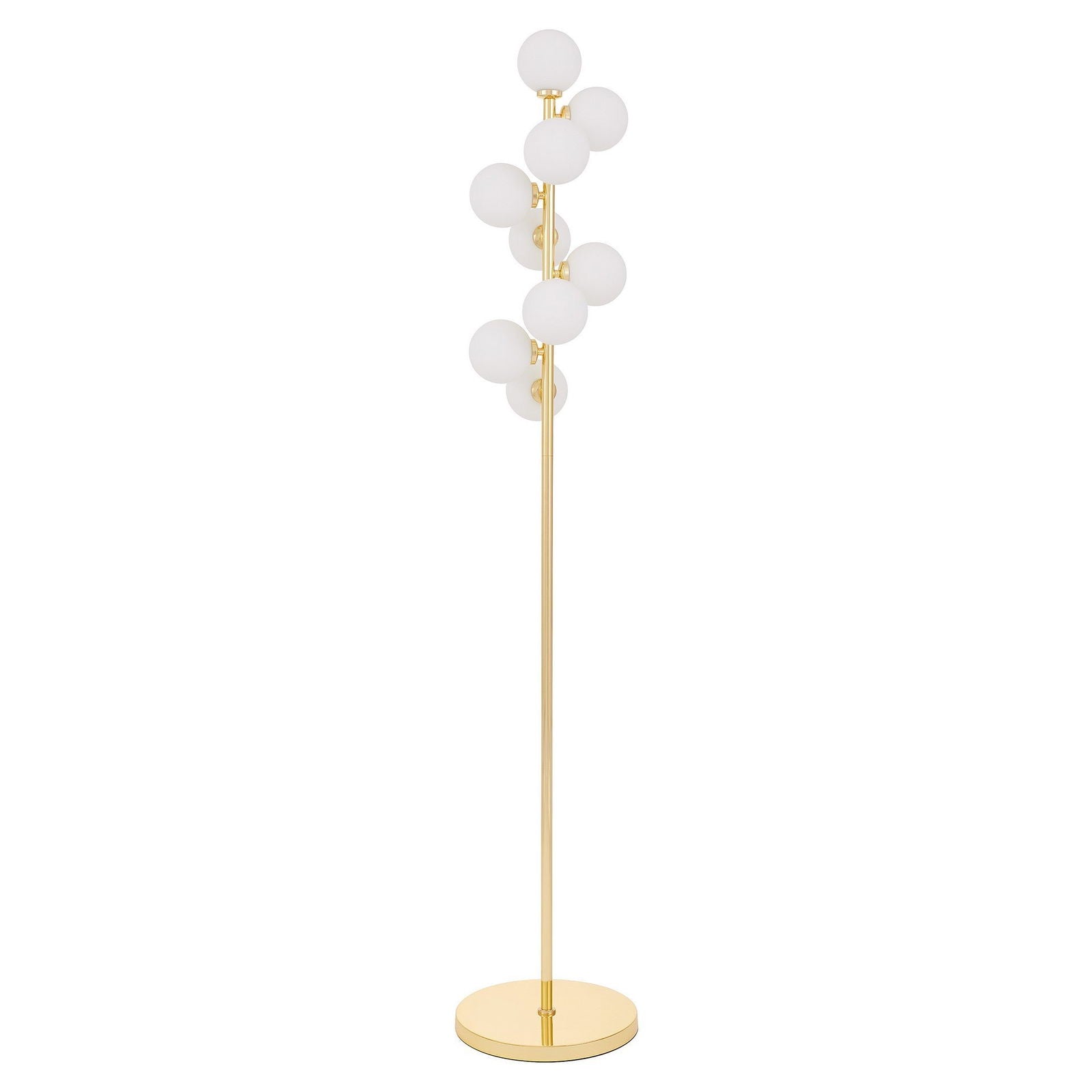 LAMPA STOJĄCA PODŁOGOWA ZŁOTA PETRICA W9