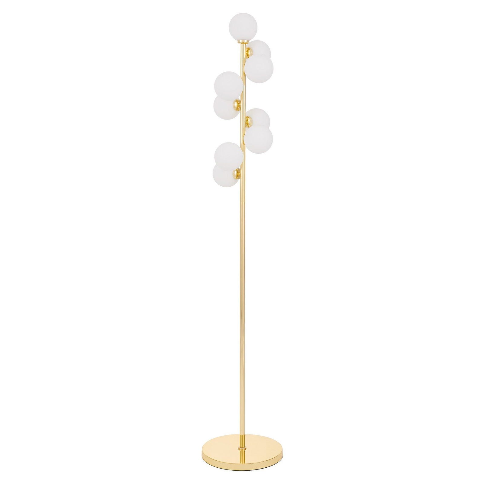 LAMPA STOJĄCA PODŁOGOWA ZŁOTA PETRICA W9