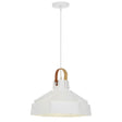 LAMPA SUFITOWA WISZĄCA LOFT BIAŁA DONA W1