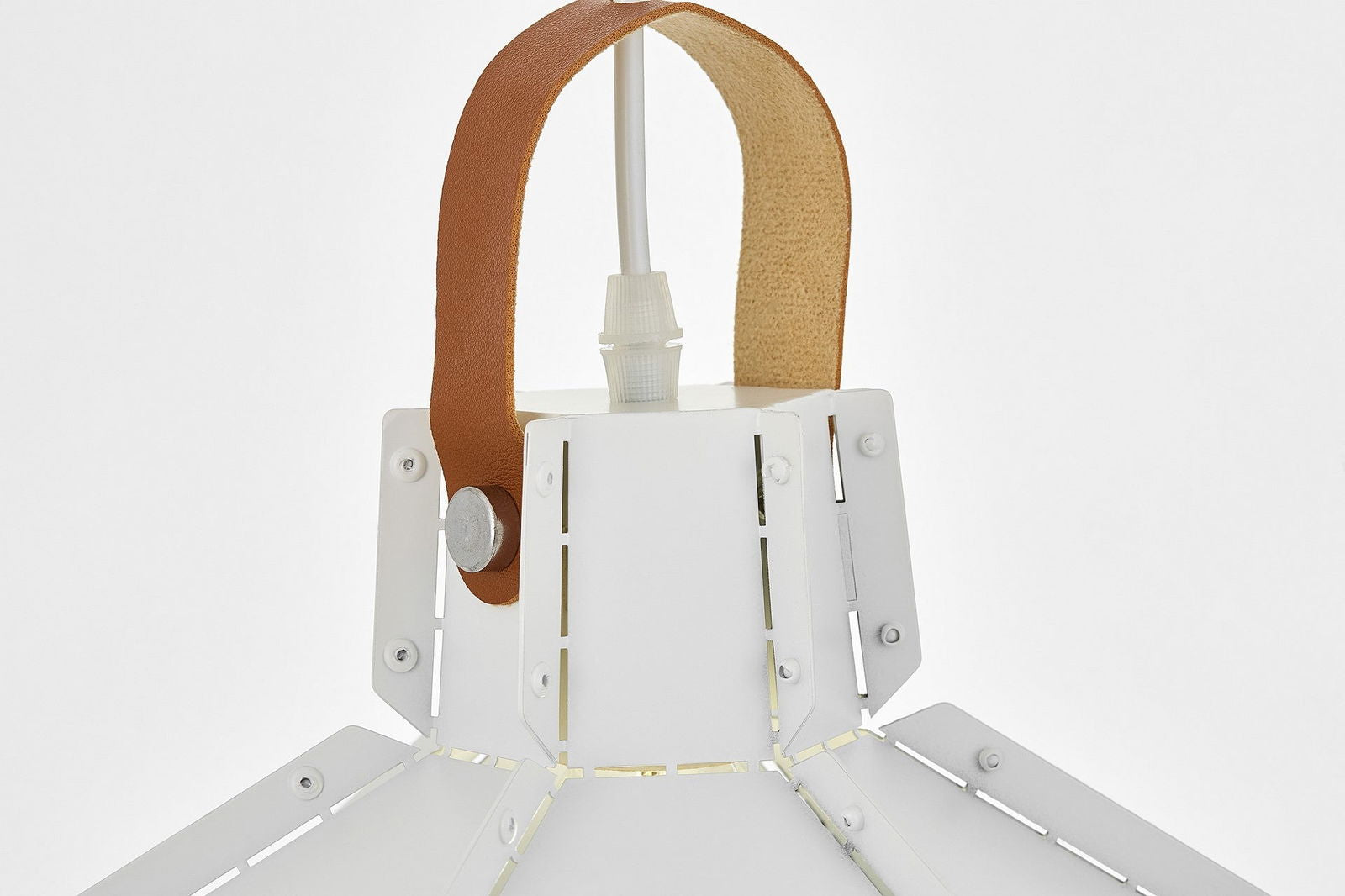 LAMPA SUFITOWA WISZĄCA LOFT BIAŁA DONA W1