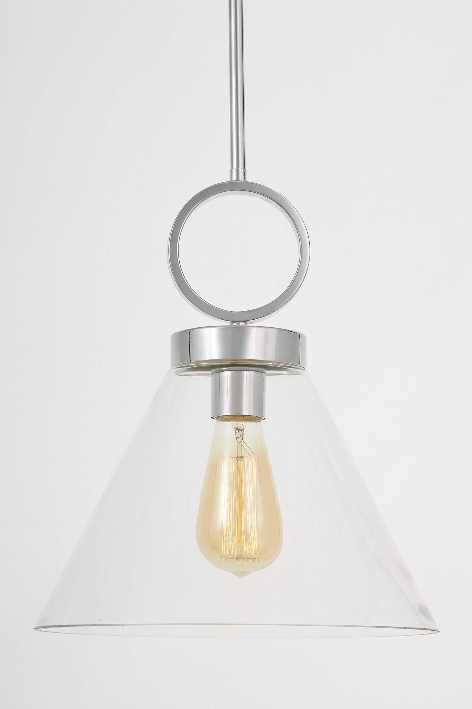 LAMPA WISZĄCA CHROMOWANA NOWOCZESNA FERMINI