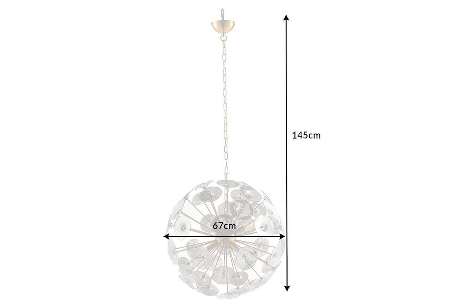 LAMPA WISZĄCA INFINITY / 43773   / INVICTA INTERIOR