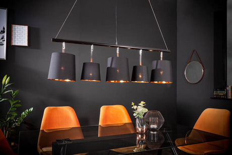 LAMPA WISZĄCA LEVELS CZARNA 104 CM / 40037  / INVICTA INTERIOR