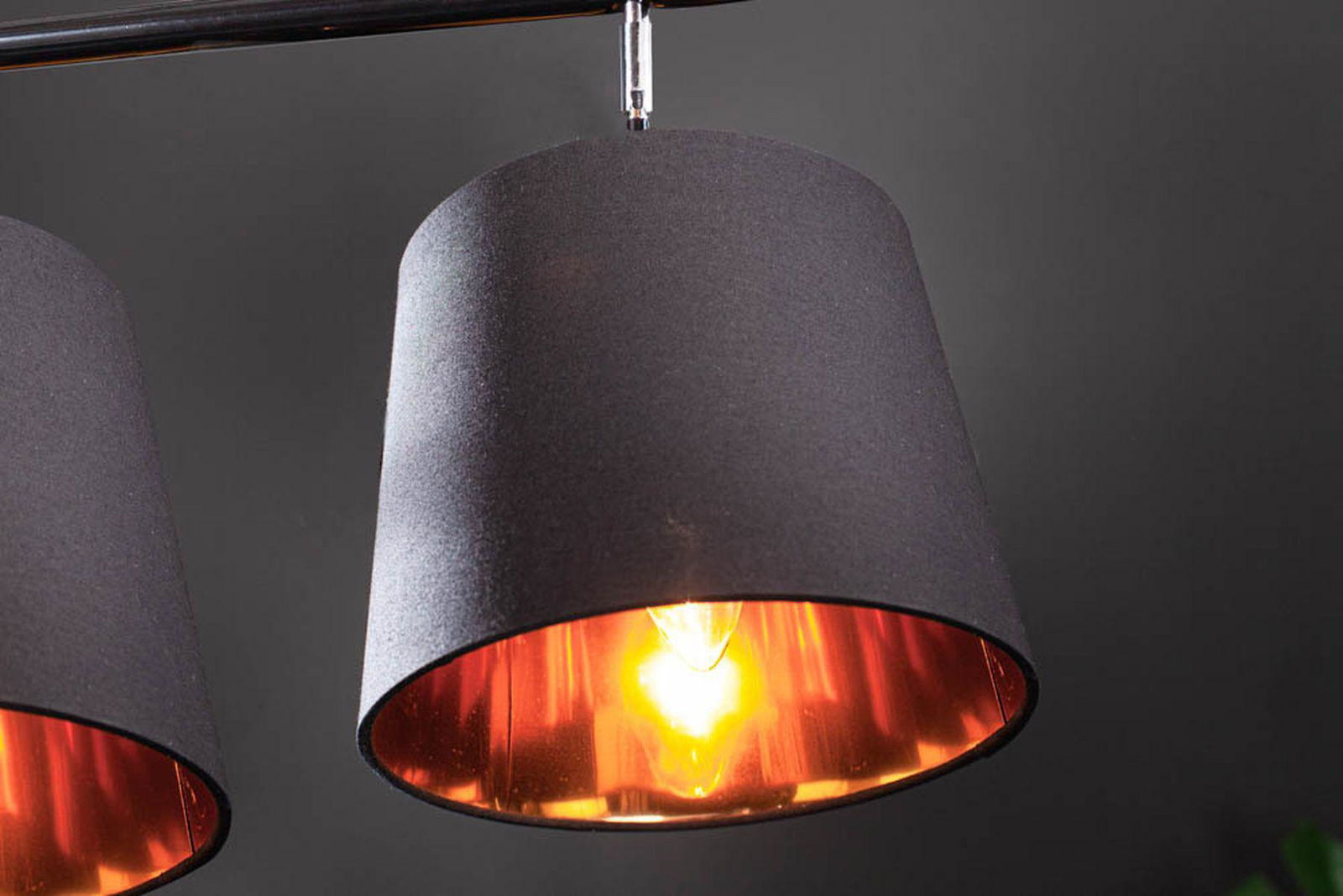 LAMPA WISZĄCA LEVELS CZARNA 104 CM / 40037  / INVICTA INTERIOR