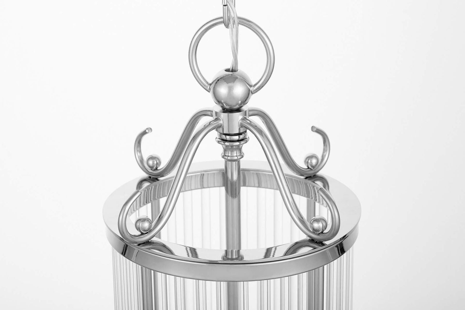 LAMPA WISZĄCA LOFT CHROMOWANA BOSTON W3