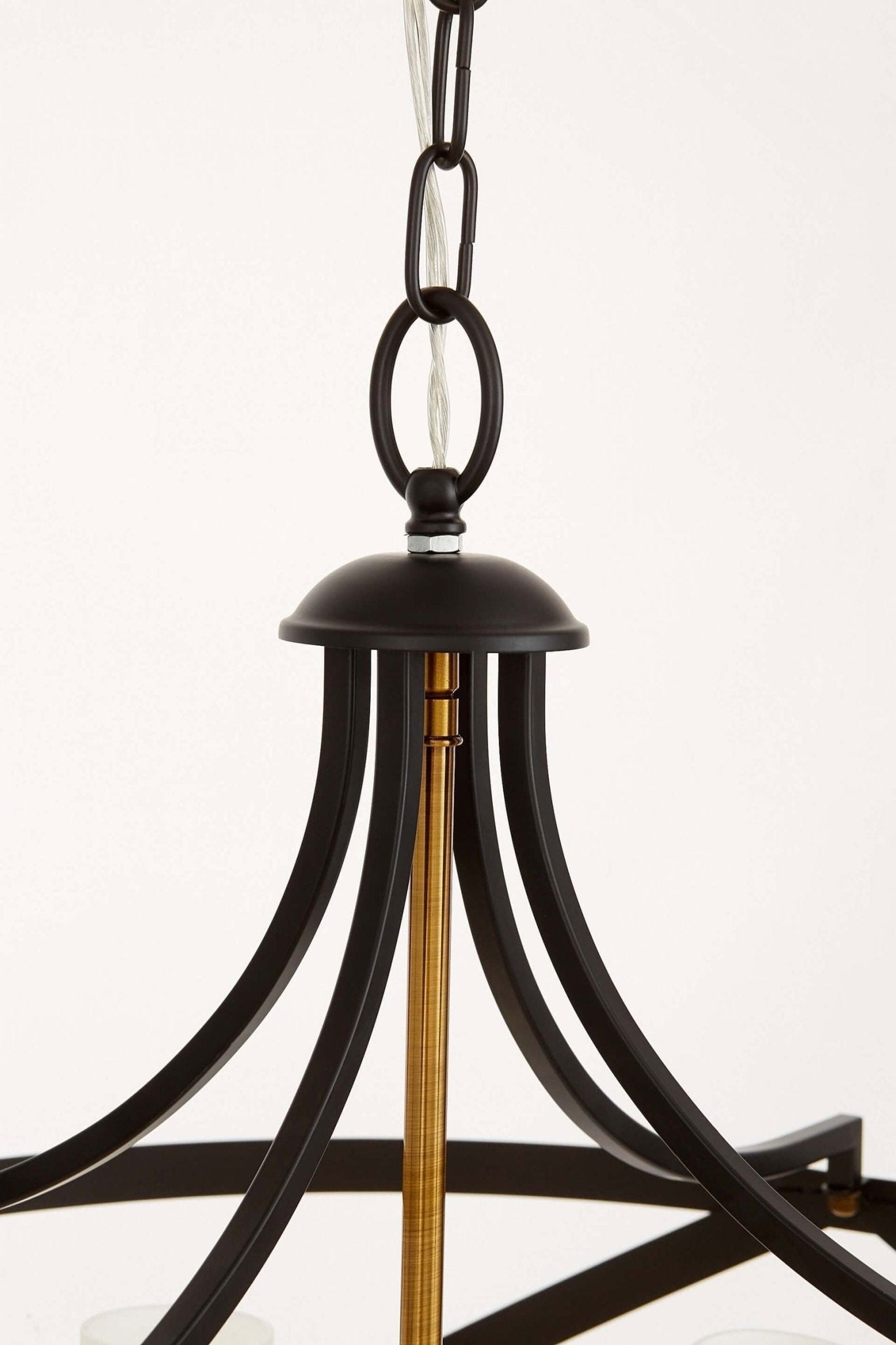LAMPA WISZĄCA LOFT CZARNO - MOSIĘŻNA ASTILA W6