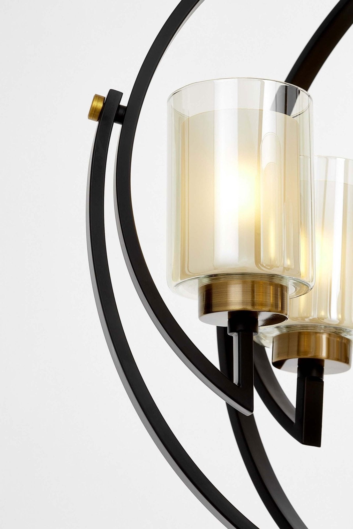 LAMPA WISZĄCA LOFT CZARNO - MOSIĘŻNA BERGEN W6