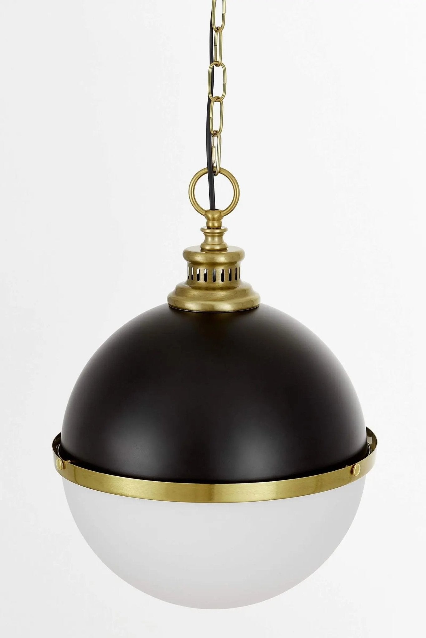 LAMPA WISZĄCA LOFT CZARNO - MOSIĘŻNA LARGO