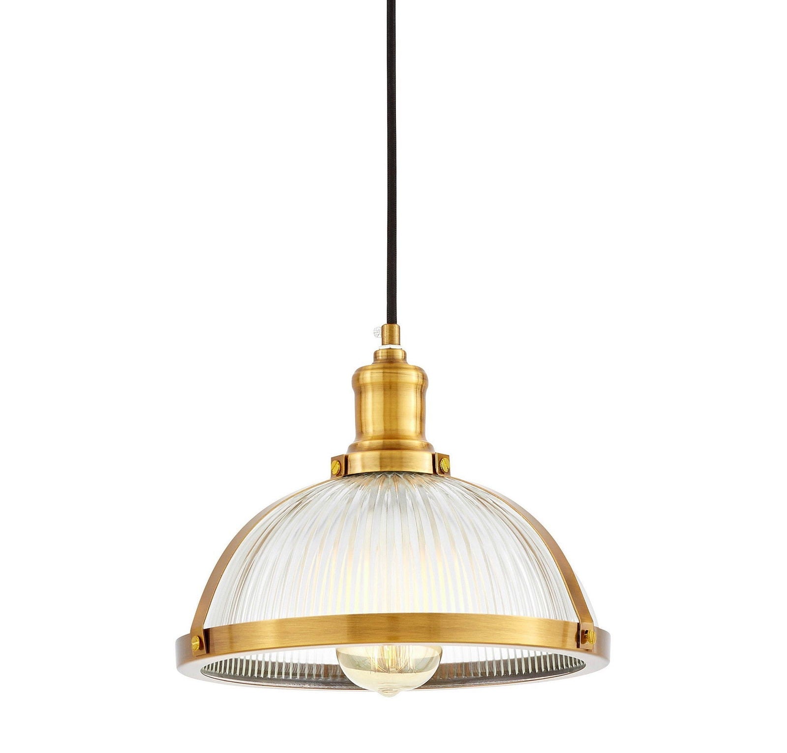 LAMPA WISZĄCA LOFT MOSIĘŻNA BRICO