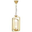 LAMPA WISZĄCA LOFT ZŁOTA BENTON W1
