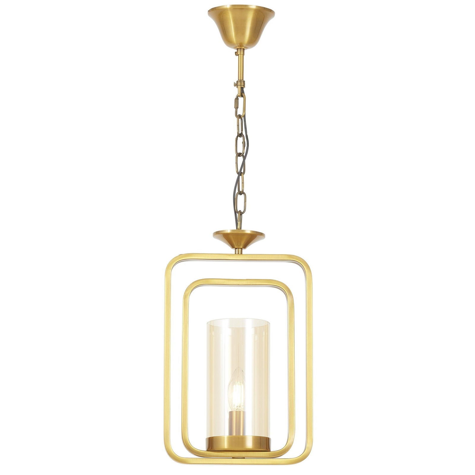 LAMPA WISZĄCA LOFT ZŁOTA BENTON W1