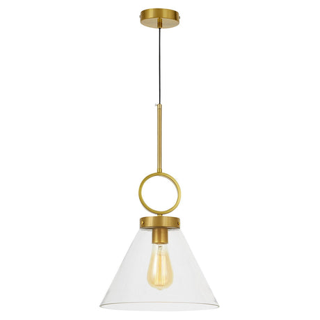 LAMPA WISZĄCA MOSIĘŻNA NOWOCZESNA FERMINI