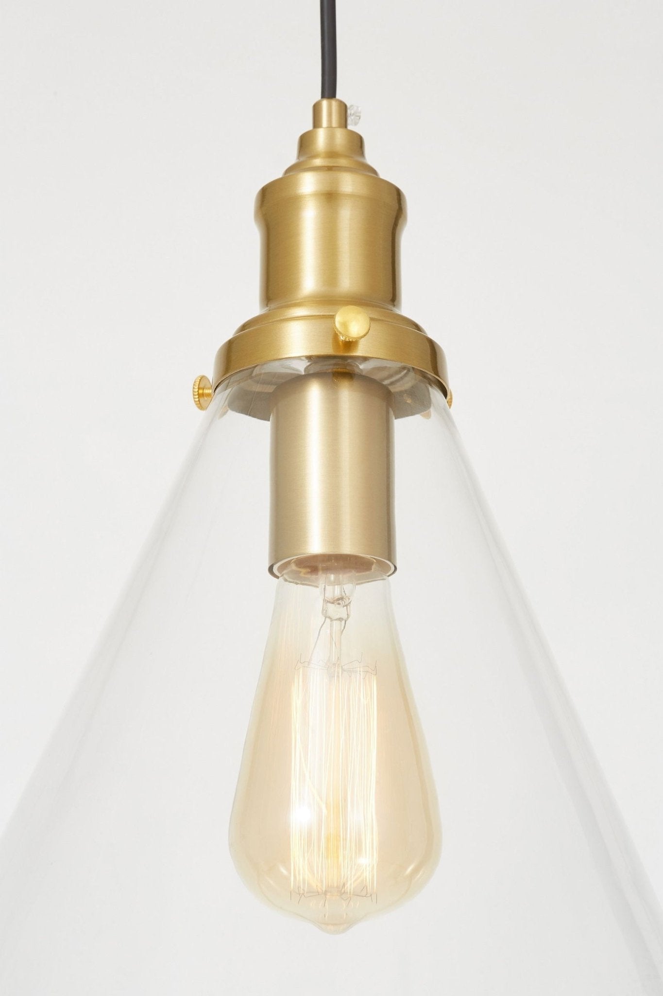LAMPA WISZĄCA MOSIĘŻNA NOWOCZESNA FEROLI