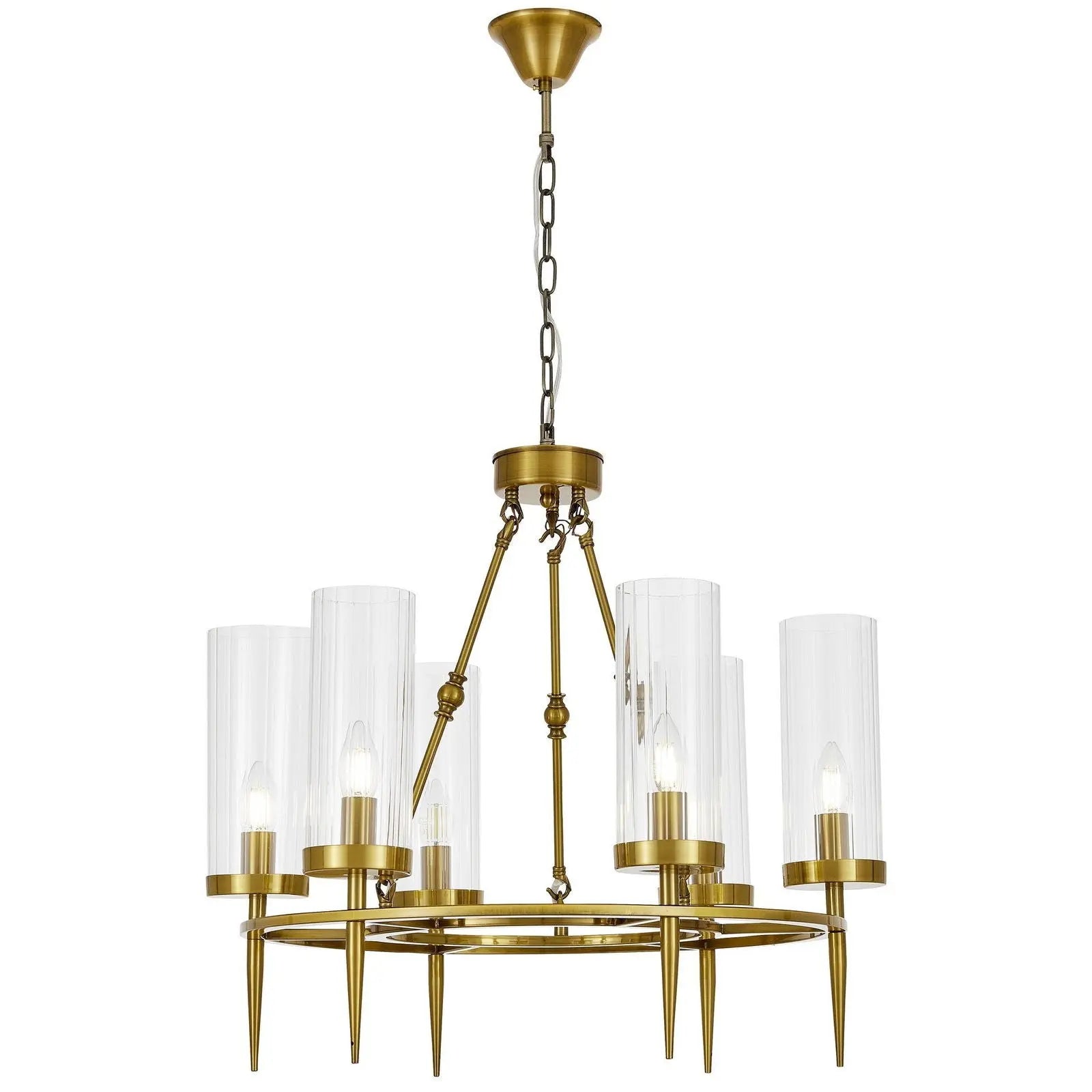 LAMPA WISZĄCA NOWOCZESNA MOSIĘŻNA MORATTI W6