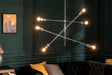 LAMPA WISZĄCA VARIATION SREBRNA / 40774 / INVICTA INTERIOR