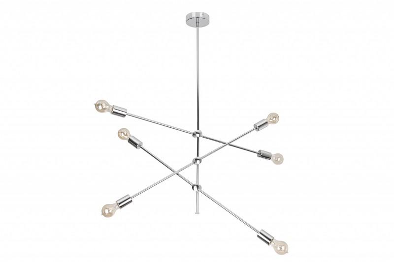 LAMPA WISZĄCA VARIATION SREBRNA / 40774 / INVICTA INTERIOR