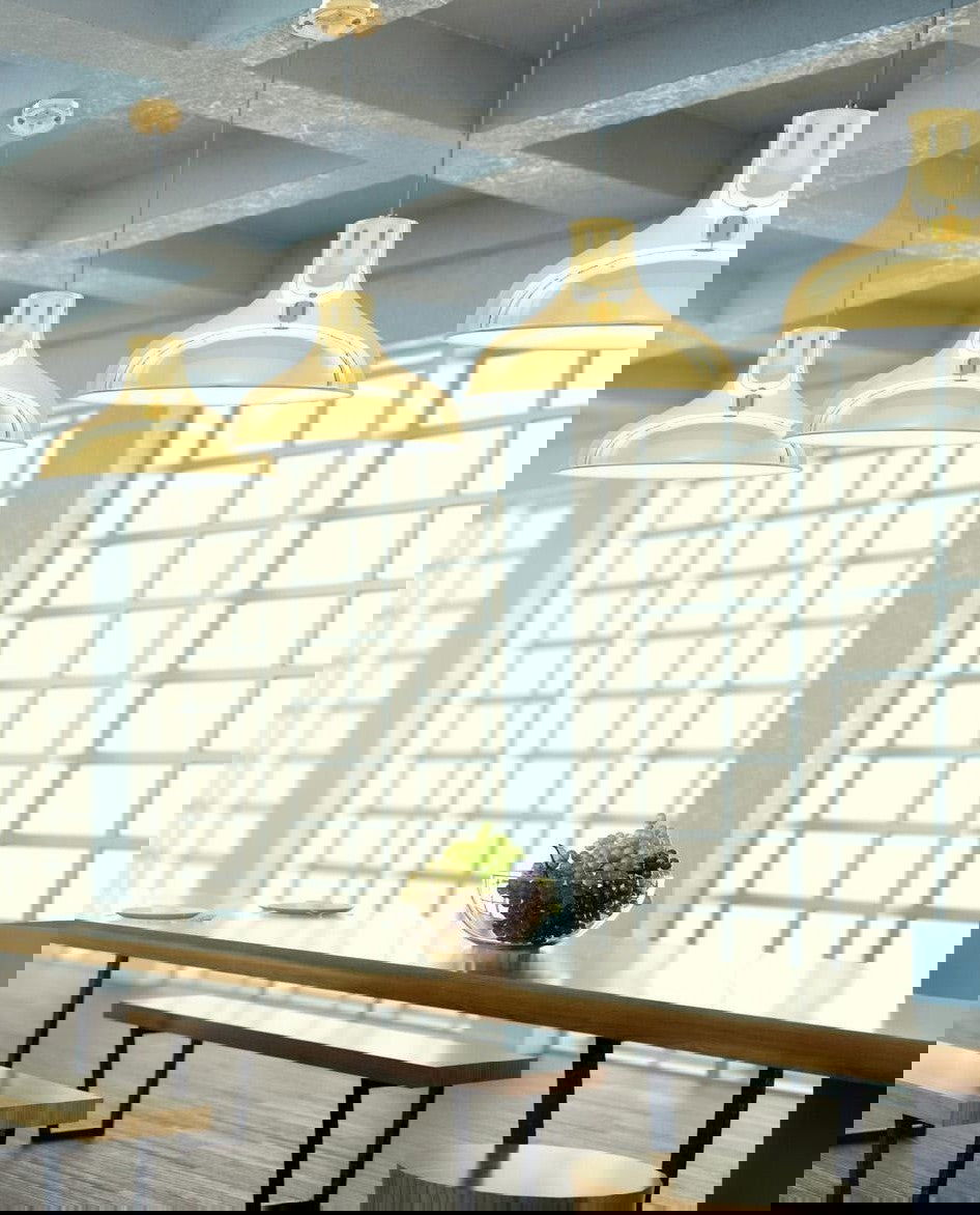 LAMPA WISZĄCA ZŁOTA CORRADO