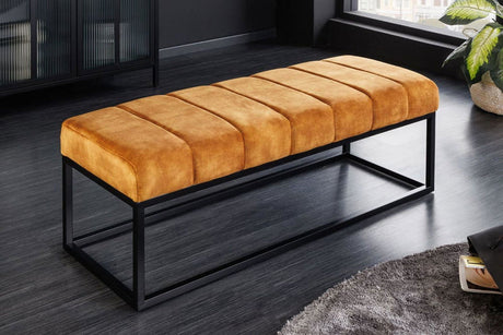 ŁAWKA PETIT ŻÓŁTA 108 CM / 41251  / INVICTA INTERIOR