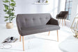 ŁAWKA SCANDINAVIA CIEMNOSZARA / 37926  / INVICTA INTERIOR