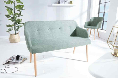 ŁAWKA SCANDINAVIA ZIELONA / 37928  / INVICTA INTERIOR