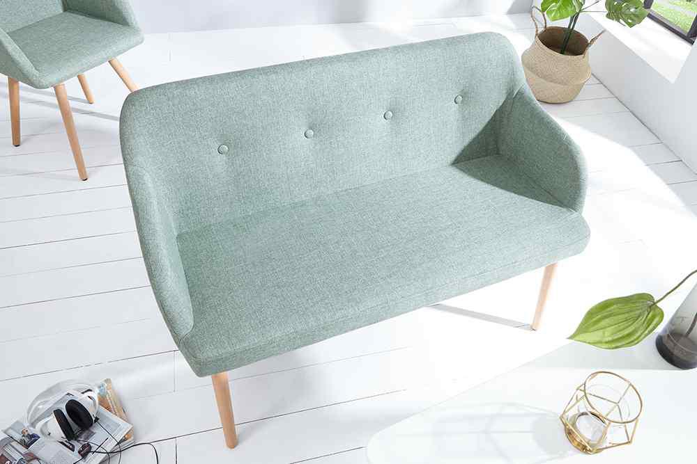 ŁAWKA SCANDINAVIA ZIELONA / 37928  / INVICTA INTERIOR