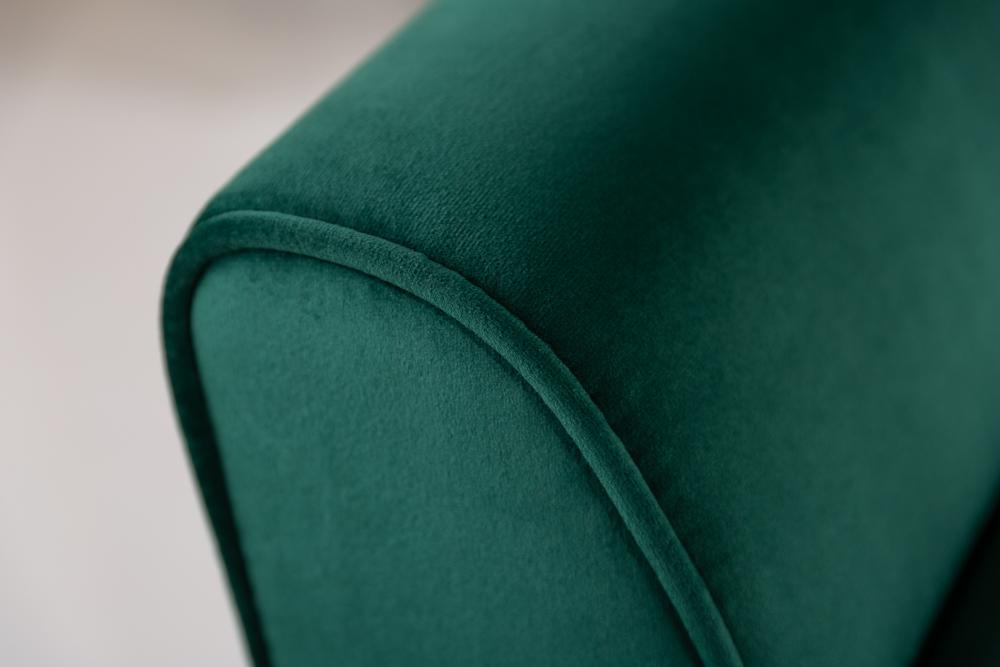 ŁAWKA SCARLETT 90 CM SZMARAGDOWA / 40406  / INVICTA INTERIOR