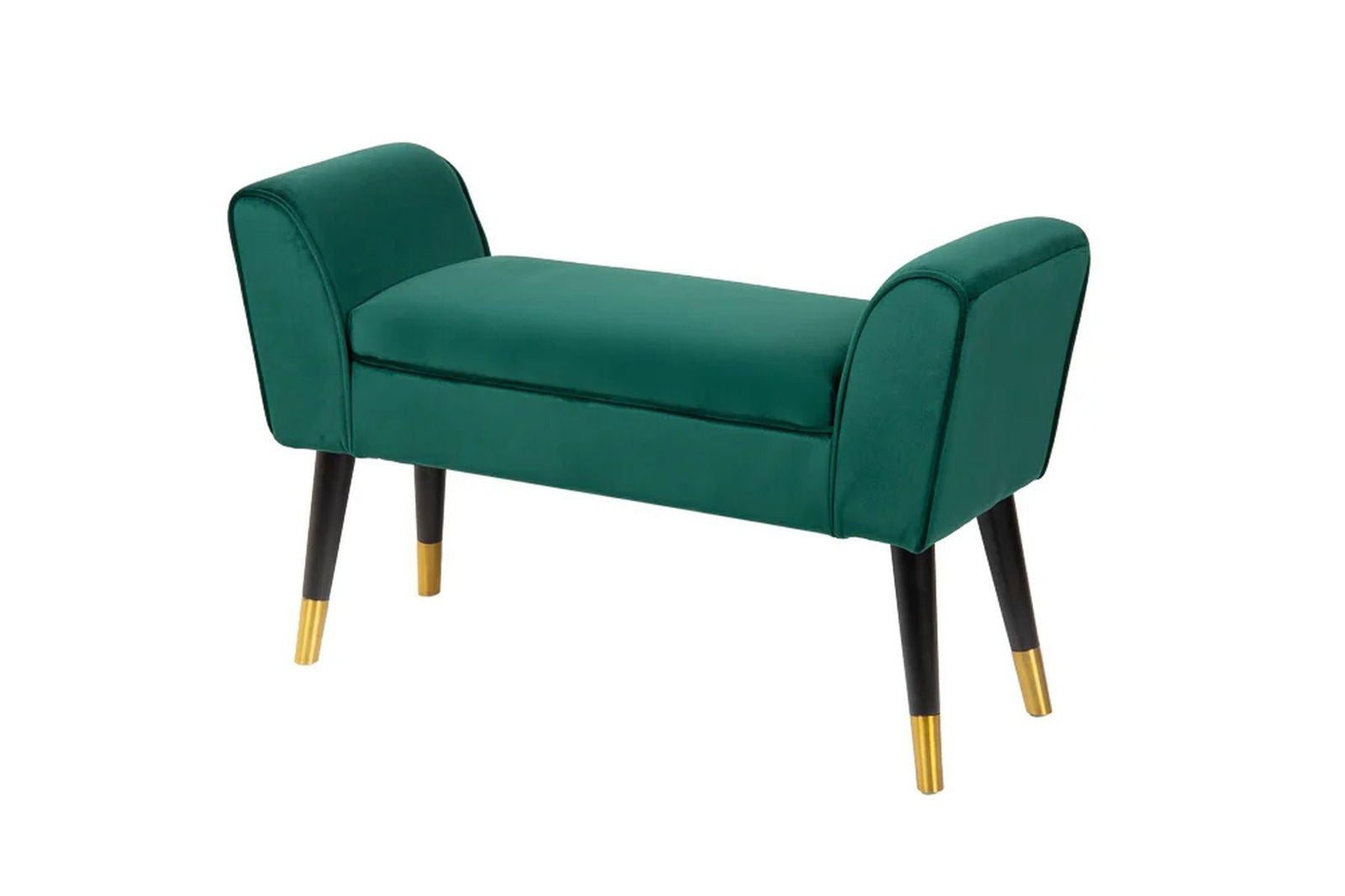 ŁAWKA SCARLETT 90 CM SZMARAGDOWA / 40406  / INVICTA INTERIOR