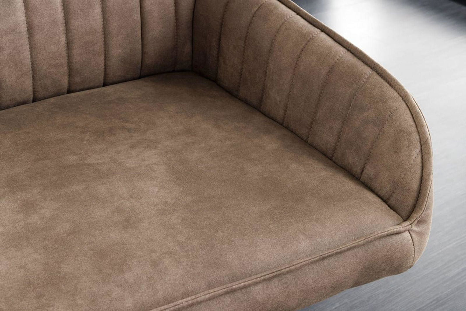 ŁAWKA TURIN TOUPE AKSAMIT 160 CM / 43693 / INVICTA INTERIOR
