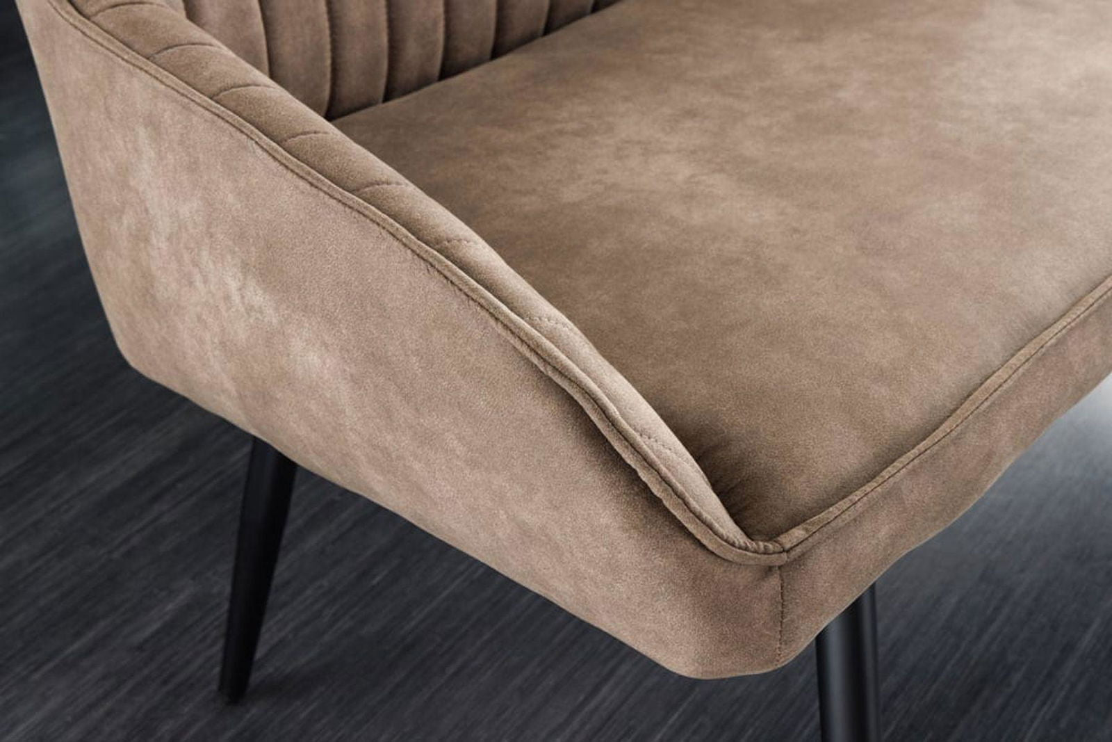 ŁAWKA TURIN TOUPE AKSAMIT 160 CM / 43693 / INVICTA INTERIOR