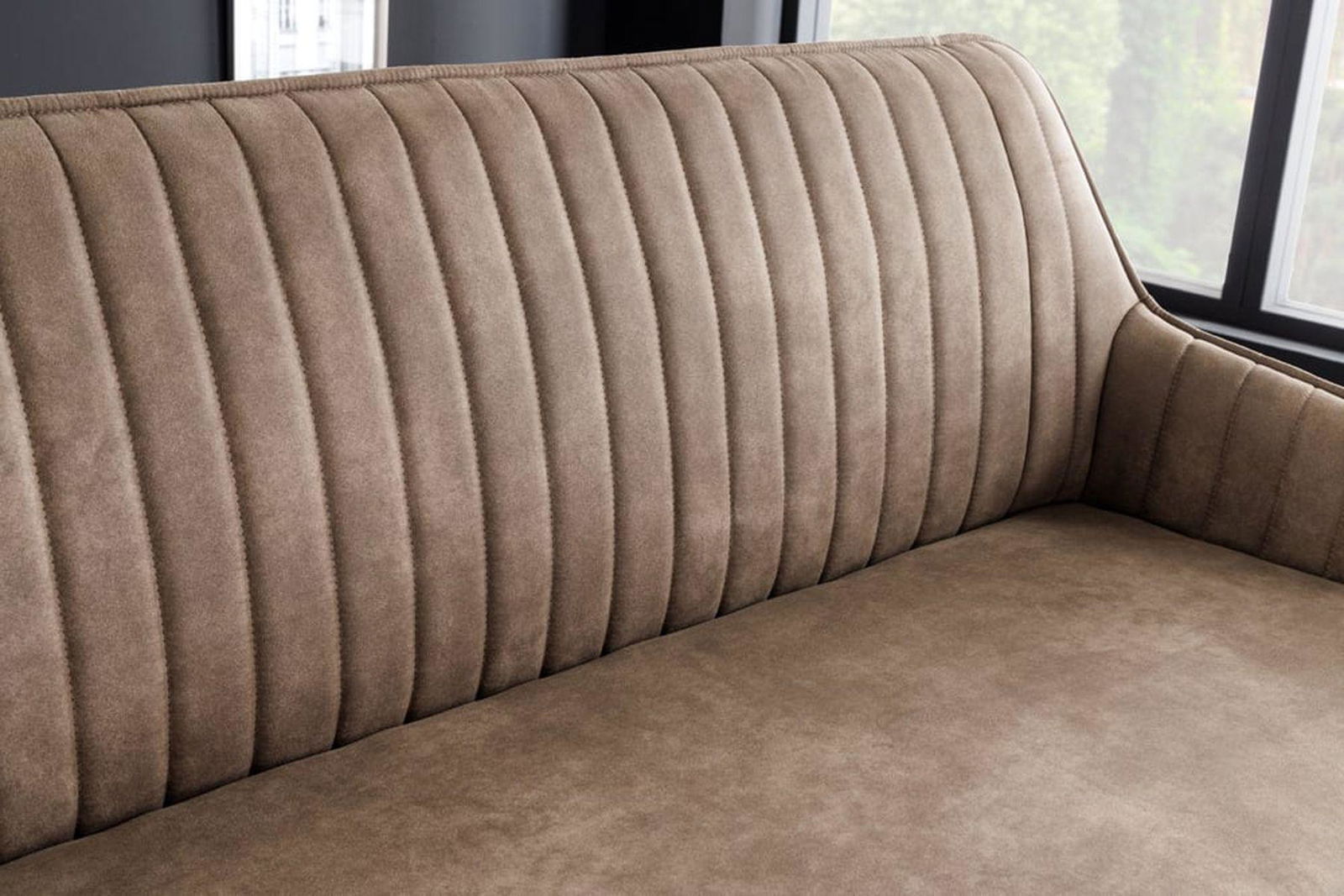 ŁAWKA TURIN TOUPE AKSAMIT 160 CM / 43693 / INVICTA INTERIOR