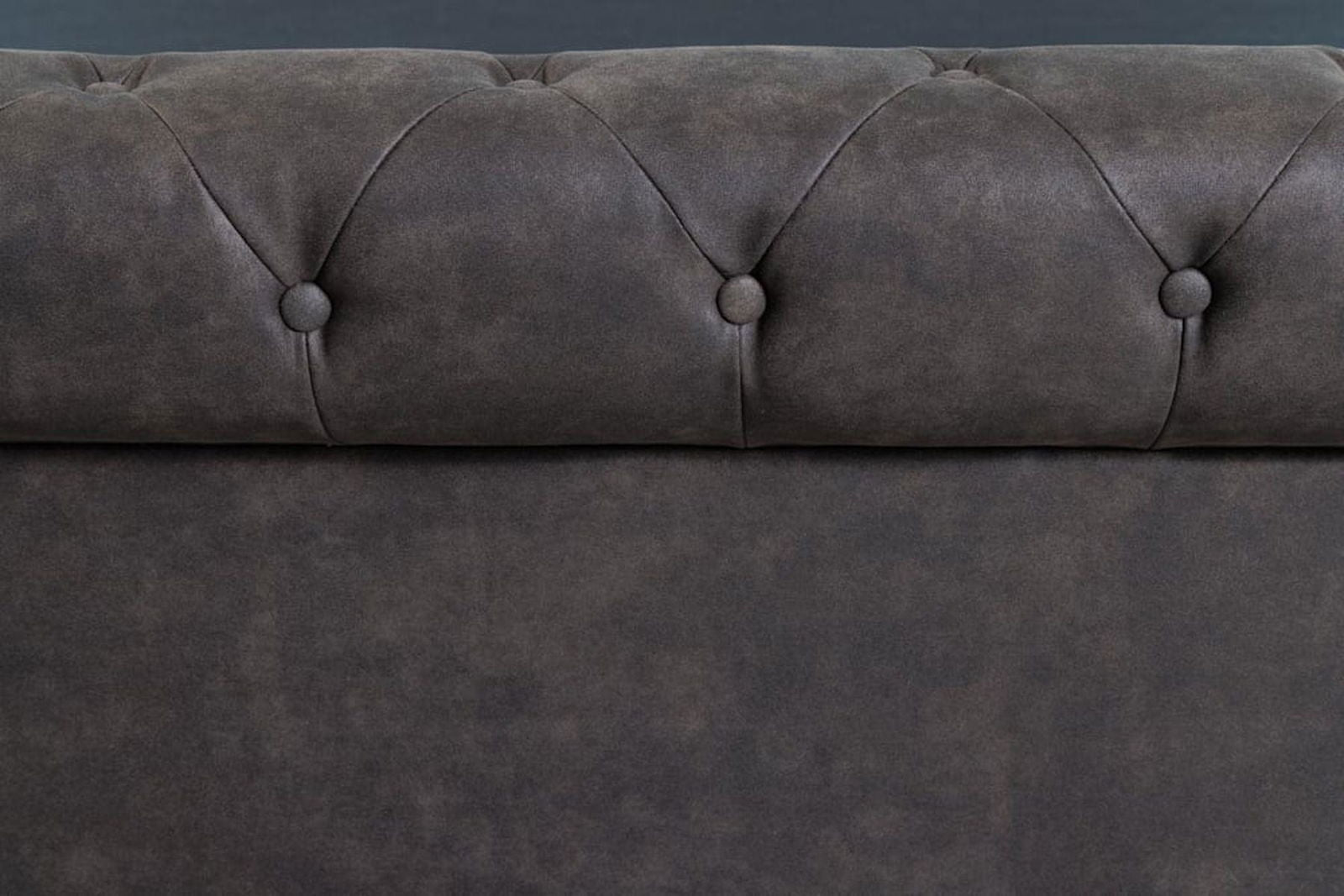 ŁÓZKO KENSINGTON 160 CM / 200 CM CIEMNOSZARE / 40605  / INVICTA INTERIOR